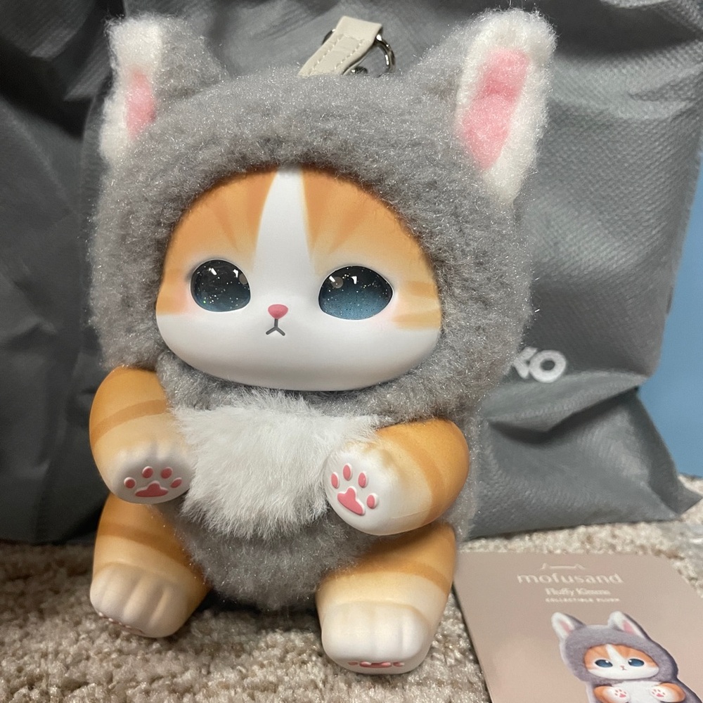 Mofusand Kiramekko Fluffy Kittens Collectible Plush